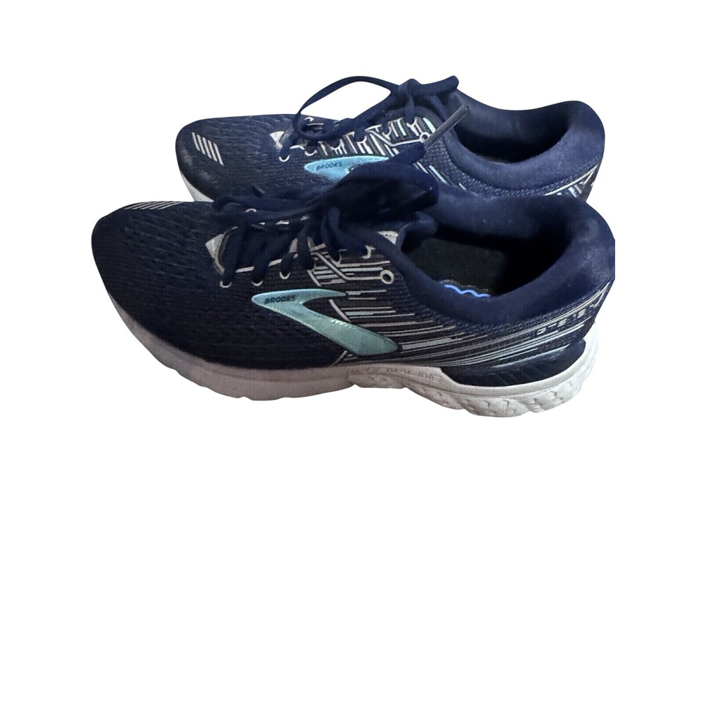 Brooks Launch 8 GTS 19 Adrenaline Womens Size 8 Navy Blue Athletic Shoes